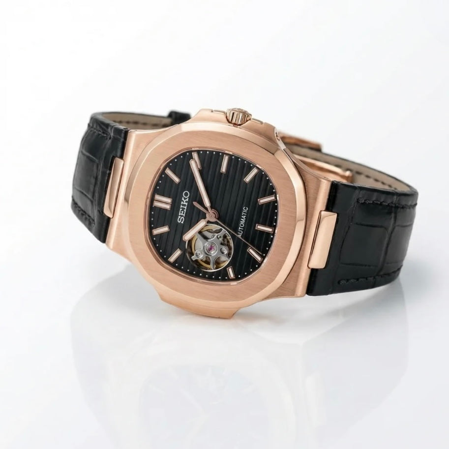 NAUTIKO | BLACK LEATHER