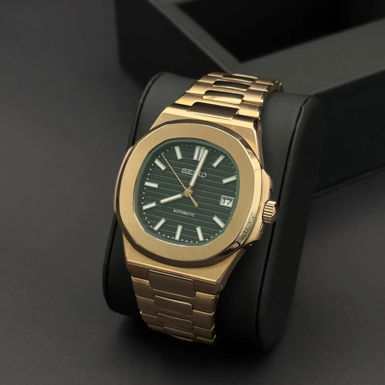 NAUTIKO (ROSE GOLD) BLACK