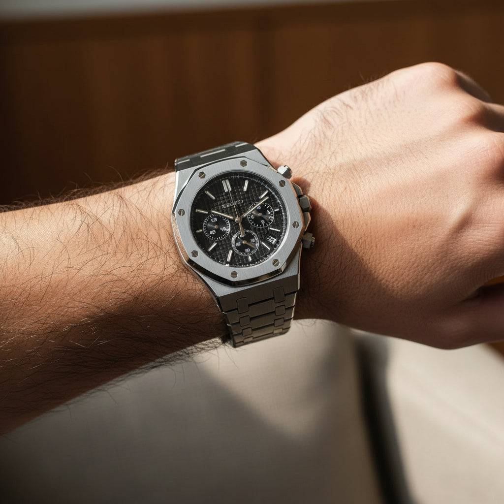 SEIOAK | BLACK CHRONO