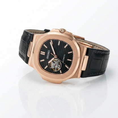 NAUTIKO | BLACK LEATHER