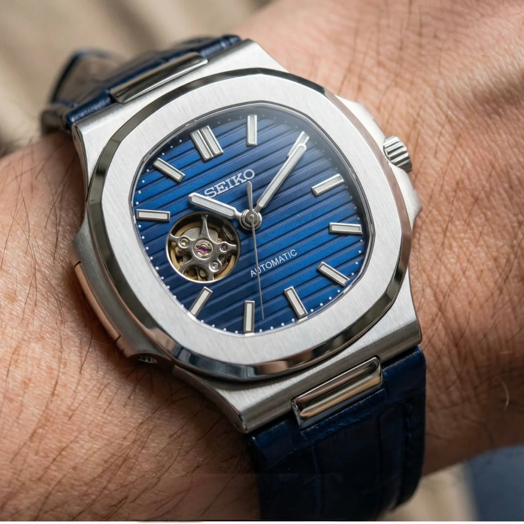 NAUTIKO | BLUE LEATHER