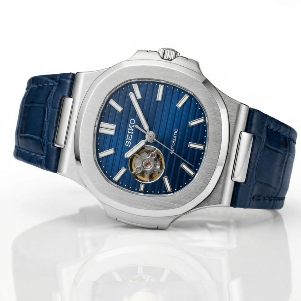 NAUTIKO | BLUE LEATHER