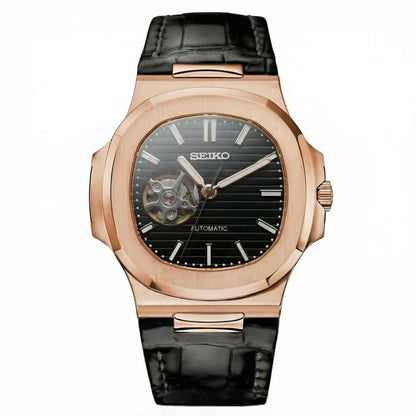 NAUTIKO | BLACK LEATHER