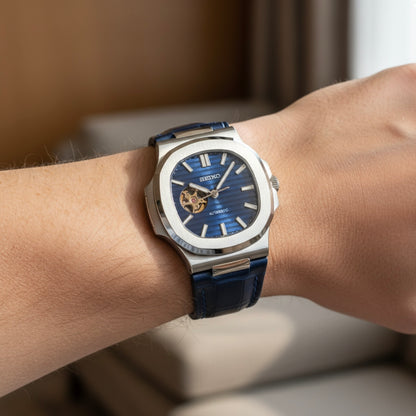 NAUTIKO | BLUE LEATHER