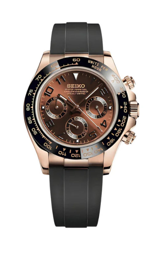 SEITONA BLACK (CHOCOLATE DIAL)